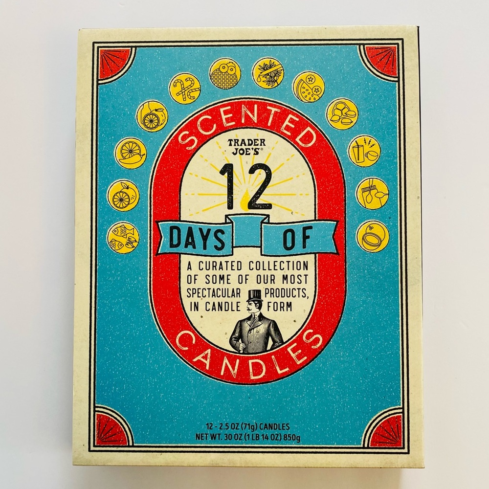 New! Trader Joe’s 12 Days Of Scented Candles